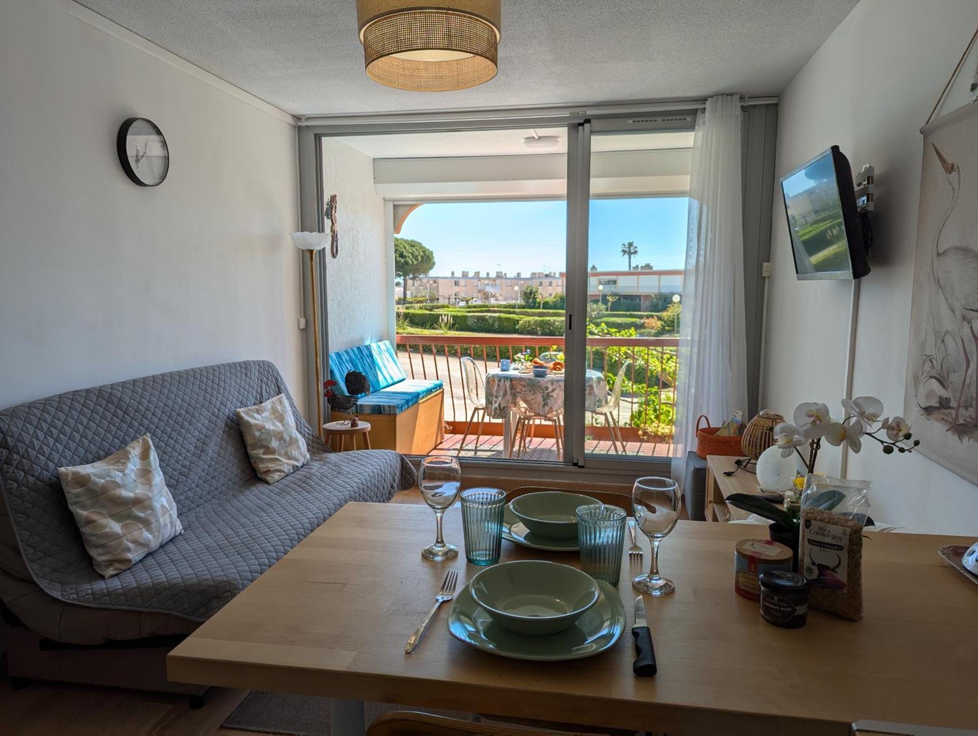 לה-גרו-דו-רואה Sol-Y-Days Canastel, Studio Avec Coin Couchage, Quartier Du Boucanet Proche Commerces Et Plage מראה חיצוני תמונה