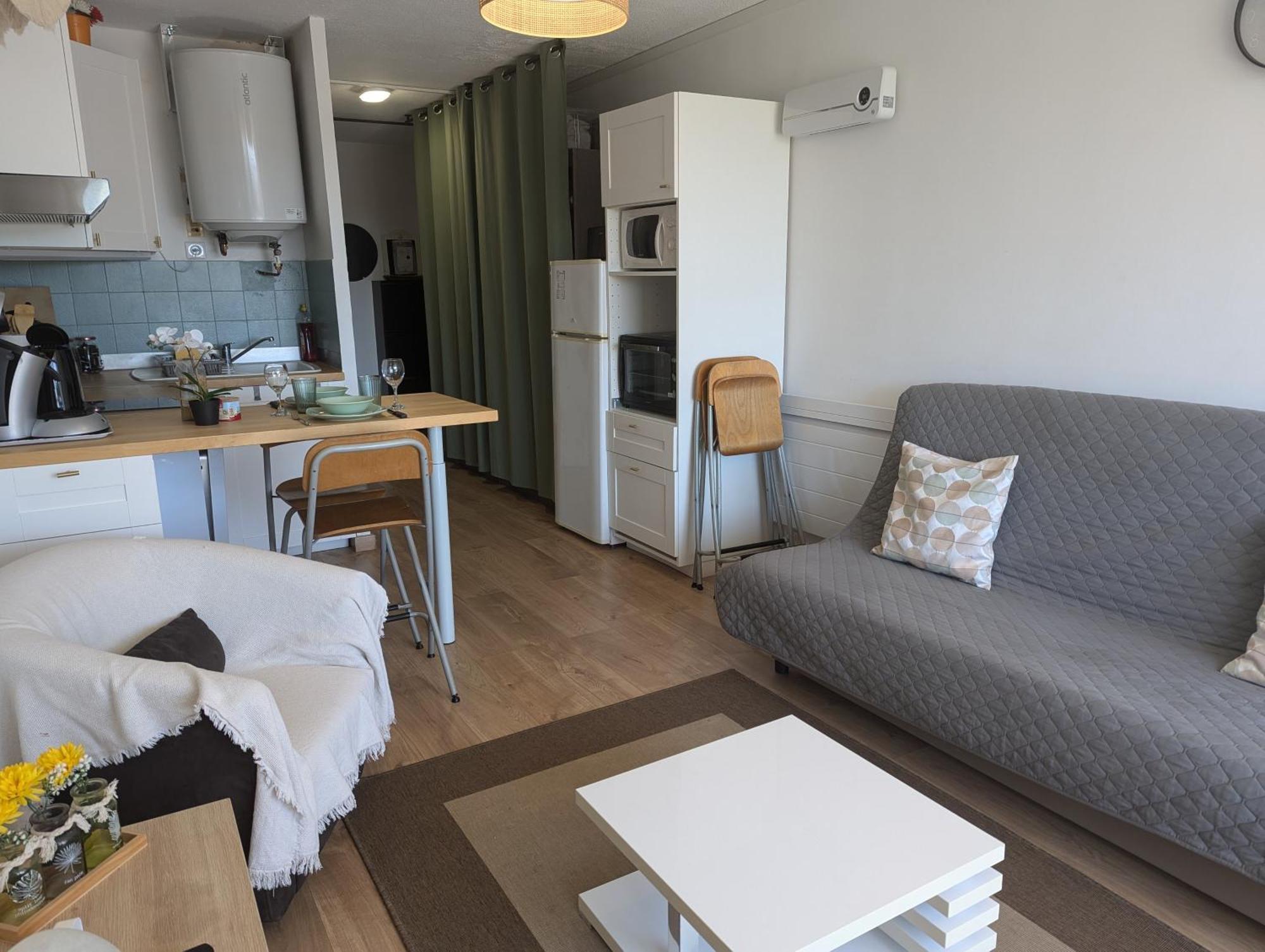 לה-גרו-דו-רואה Sol-Y-Days Canastel, Studio Avec Coin Couchage, Quartier Du Boucanet Proche Commerces Et Plage מראה חיצוני תמונה